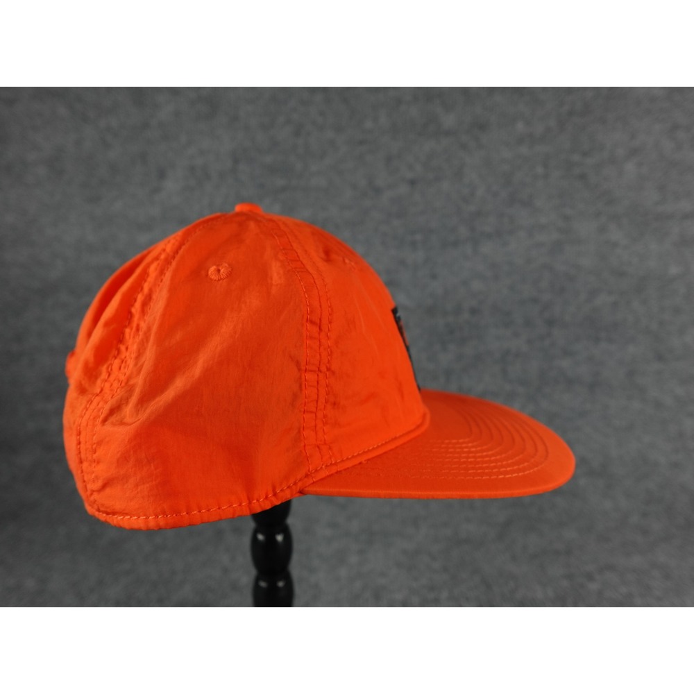 Dutch Bros Coffee Orange Snapback Baseball Cap Embroidered Logo - Picture 3 of 7
